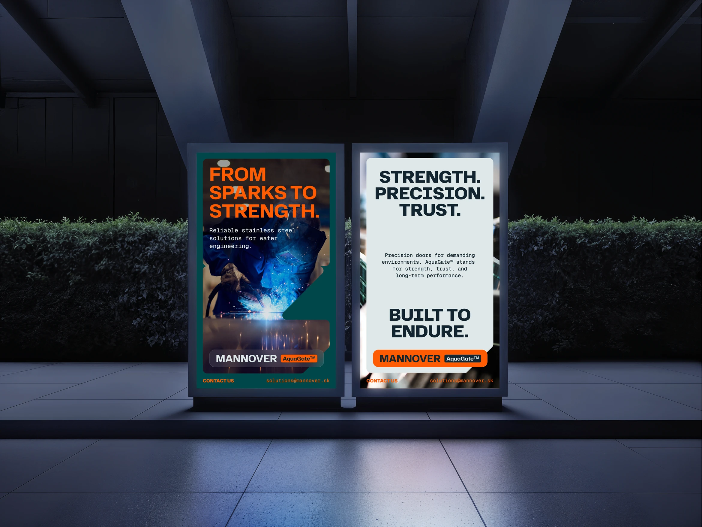 MANNOVER — Urban Outdoor Billboard Mockup #4 1