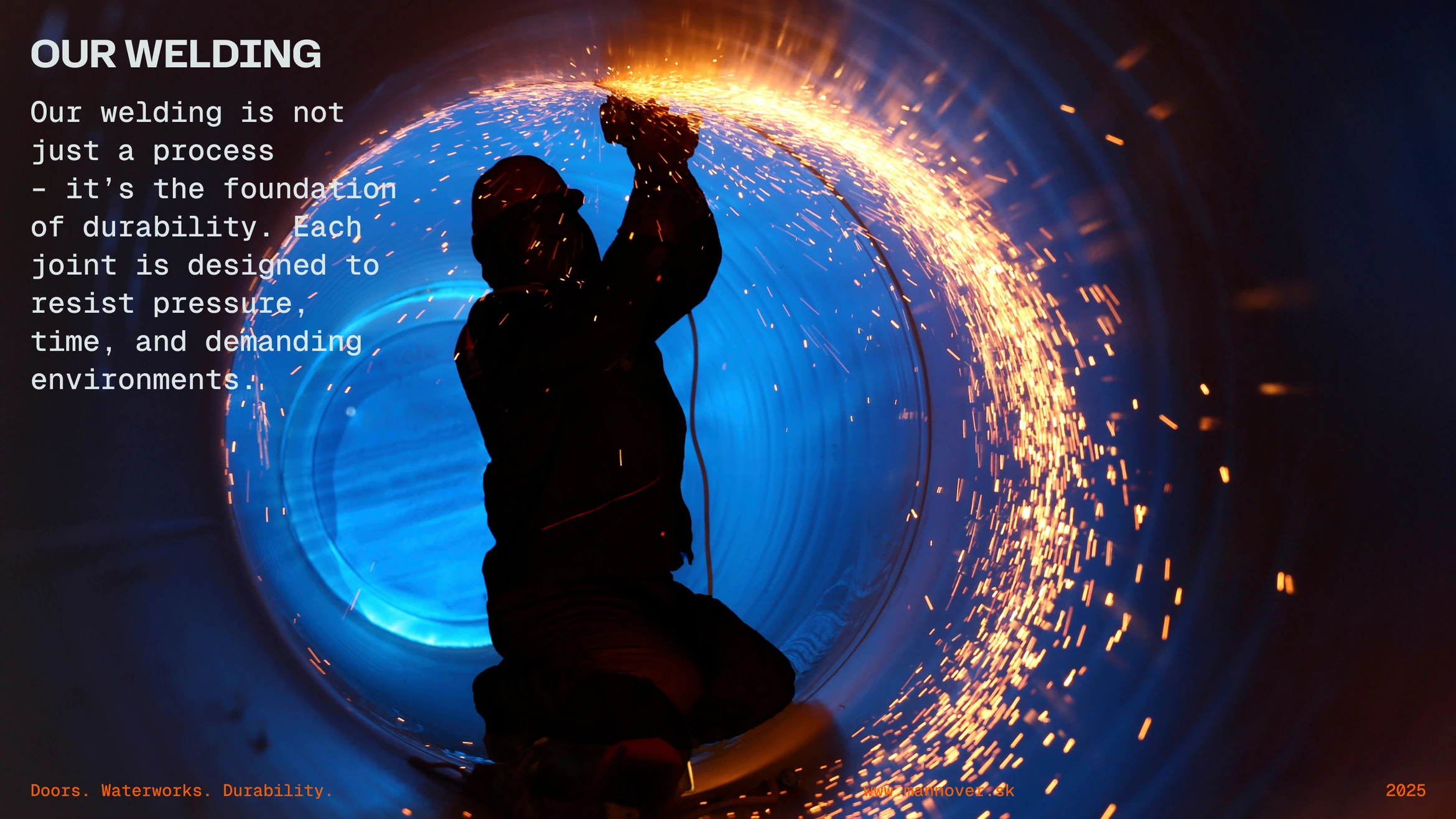 MANNOVER welding photography and brand communication